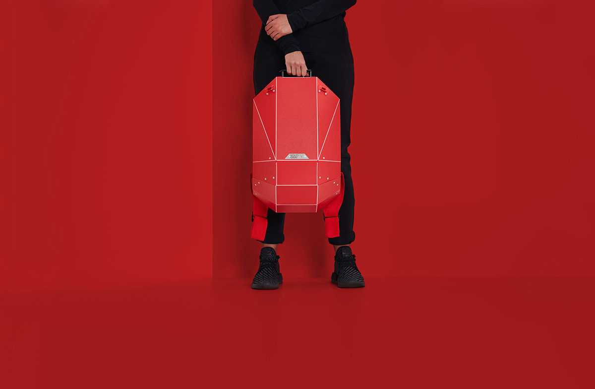 SOLID GRAY backpacks - HOME