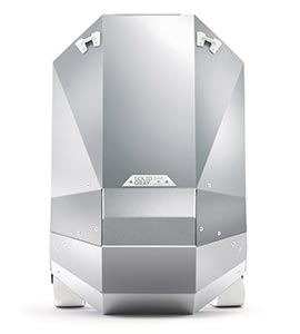 aluminium hardshell backpack front