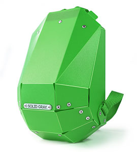 modern kids backpack green