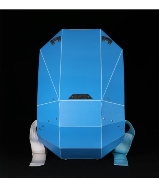 limited edition backpack blue gray