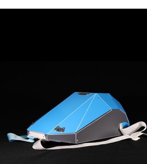 limited edition backpack blue gray