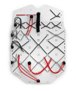 The white Adaptable organizer by SOLID GRAY to orginize all your backpack items